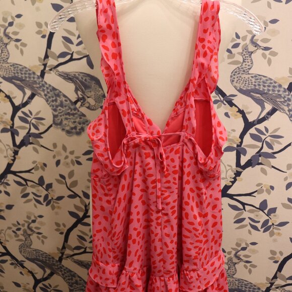 Signature8 Pink Ruffle Mini Dress - Picture 4 of 5